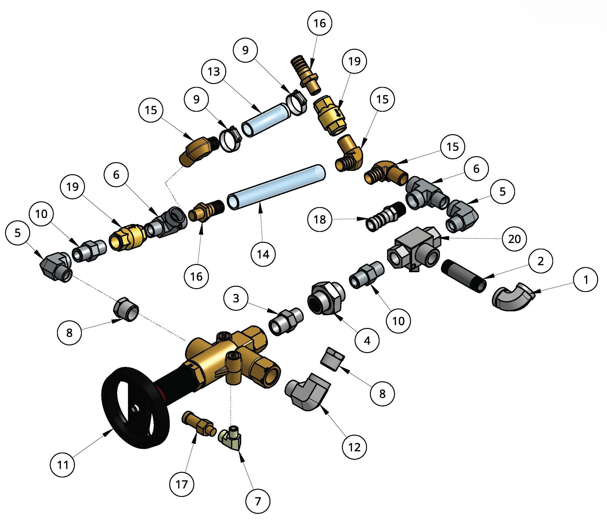 ELITE SOLDIER UNLOADER RECIRC ASSEMBLY - 75874100