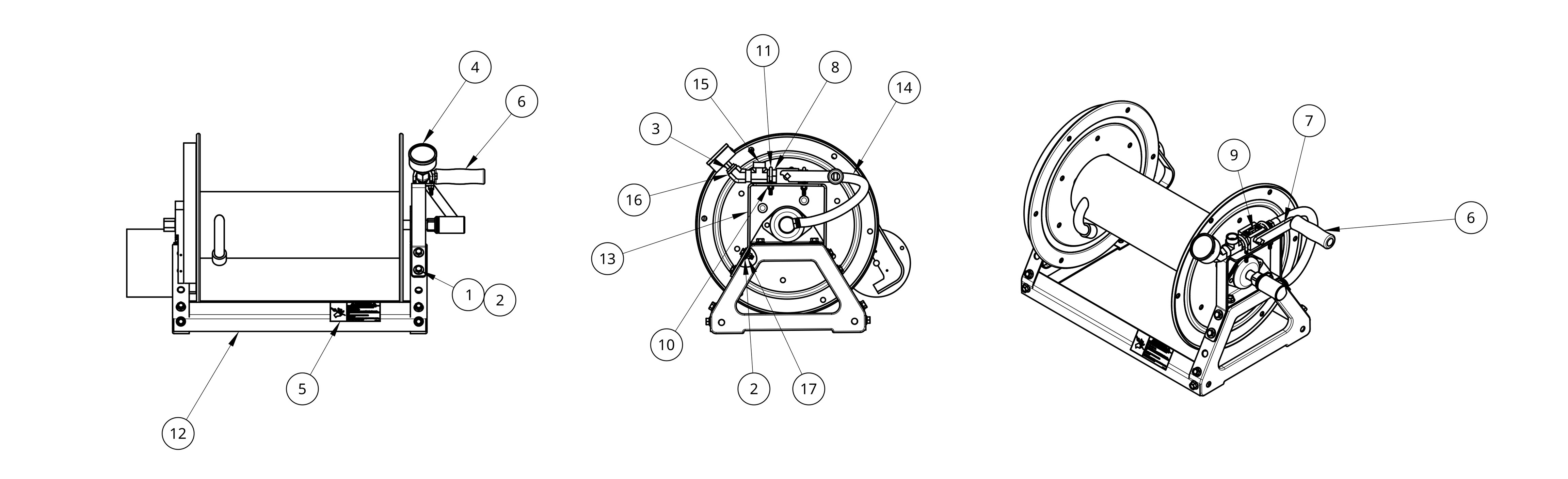 HP Reel Assembly - 75870000