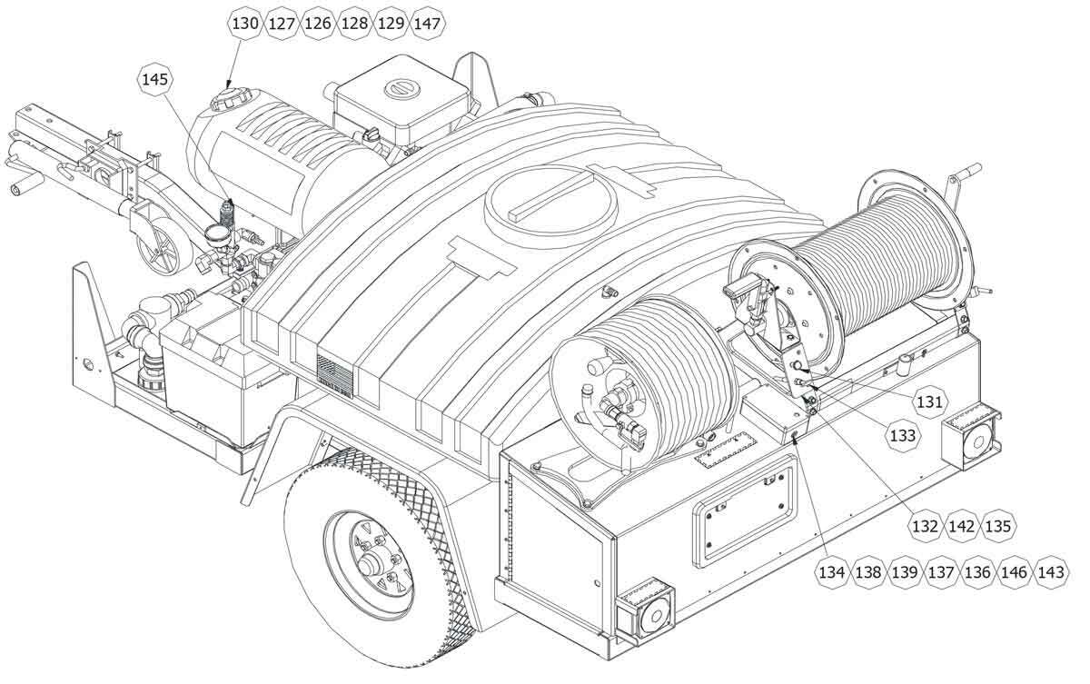 MODEL 738 TRAILER FINAL ASSEMBLY - 73800000