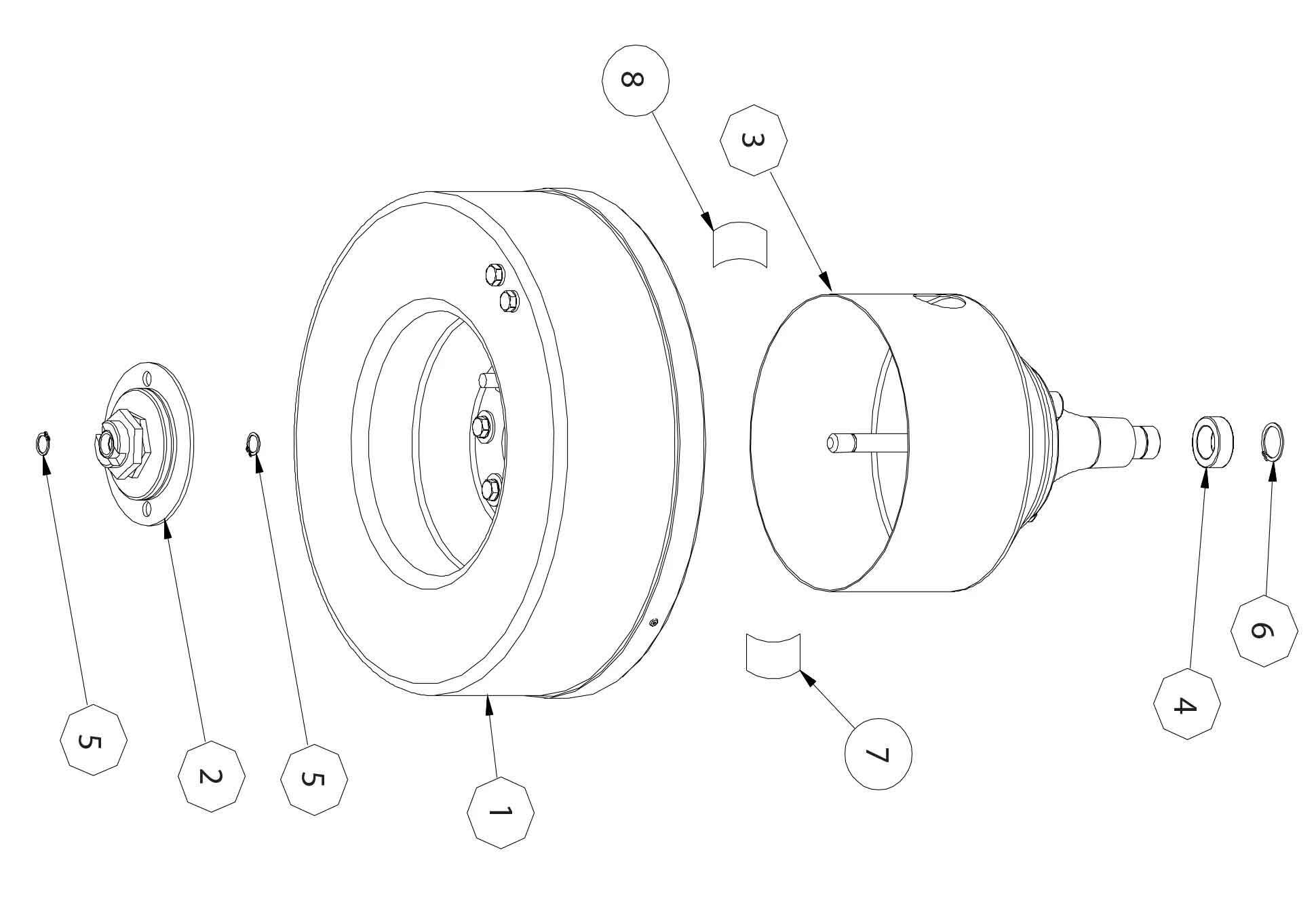 MODEL 100 DRUM 1/2 - 02766402