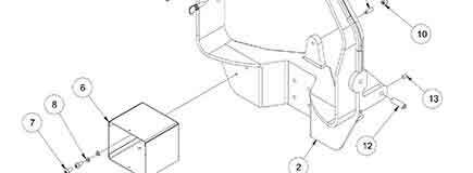 Model 100 Trunnion Assembly - 04674200