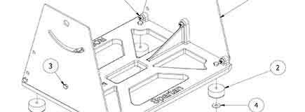 Model 100 Base Assembly - 02767100