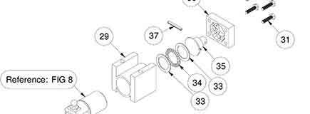 Bearing Block Assembly (Short) - 44219900