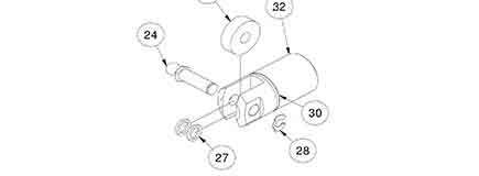 Wheel Carrier Body Comp (Long) - 44119600