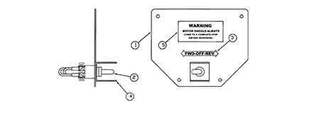 Model 2001 - Outlet Cover Assembly - 44290900