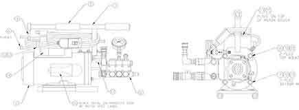 Model 717 Motor & Pump Assembly - 71705800