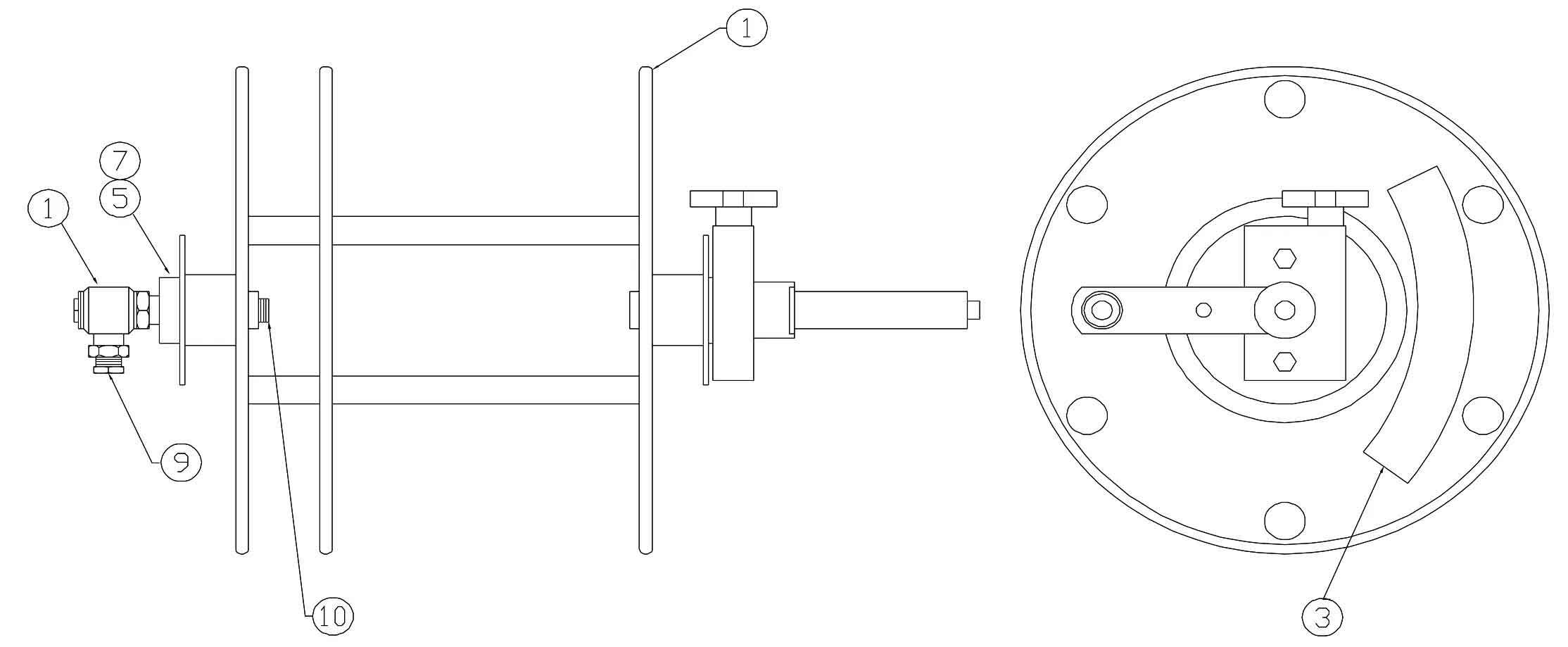 MODEL 717 REEL ASSEMBLY - 71702700