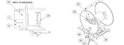 Model 727 Reel Assembly - 72727700