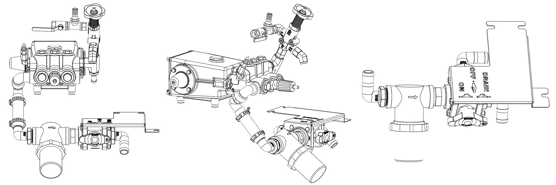 PUMP AND WATER SUPPLY ASSEMBLY