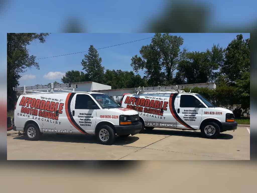 Affordable Rooter Service Van