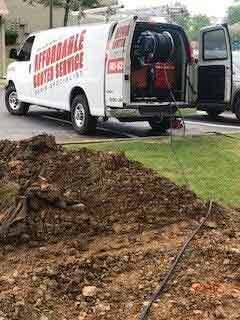 Affordable Rooter Service Van