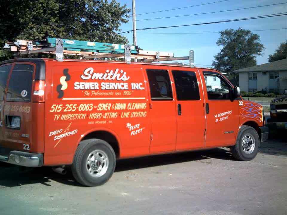 Smiths Sewer Service Van