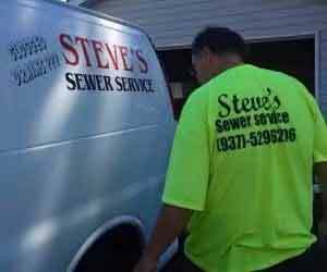 Steves Sewer Service Van