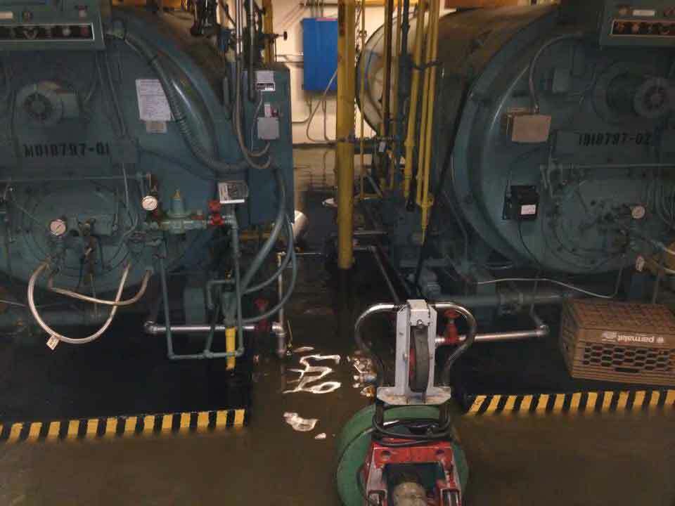Flooded Sewer with Spartan Tool Equipment