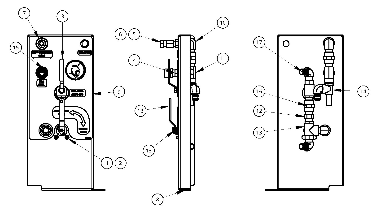 SOLDIER RECIRC / THROTTLE ASSEMBLY - 75871000