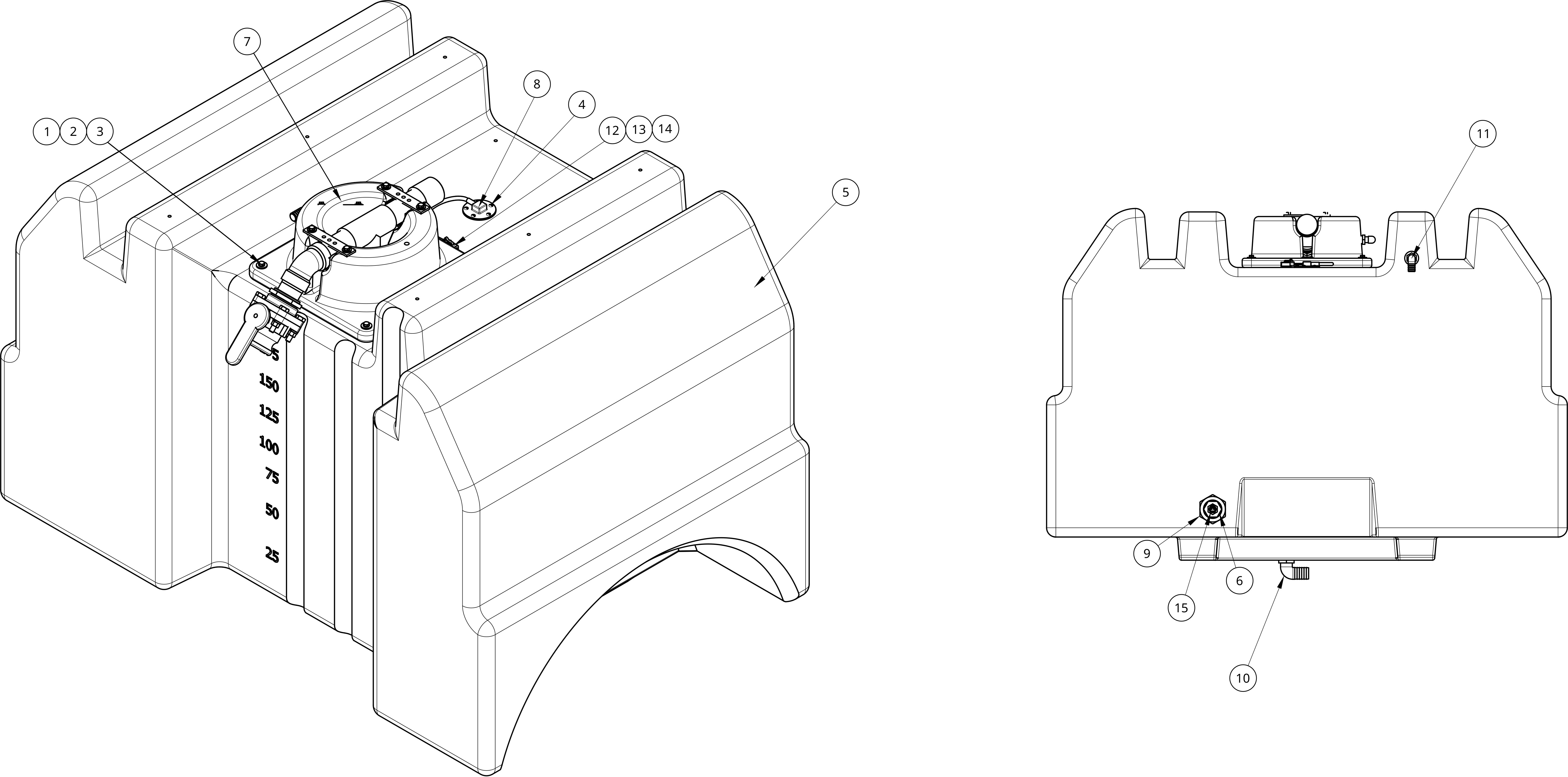 Soldier Water Tank Assembly - 75841600