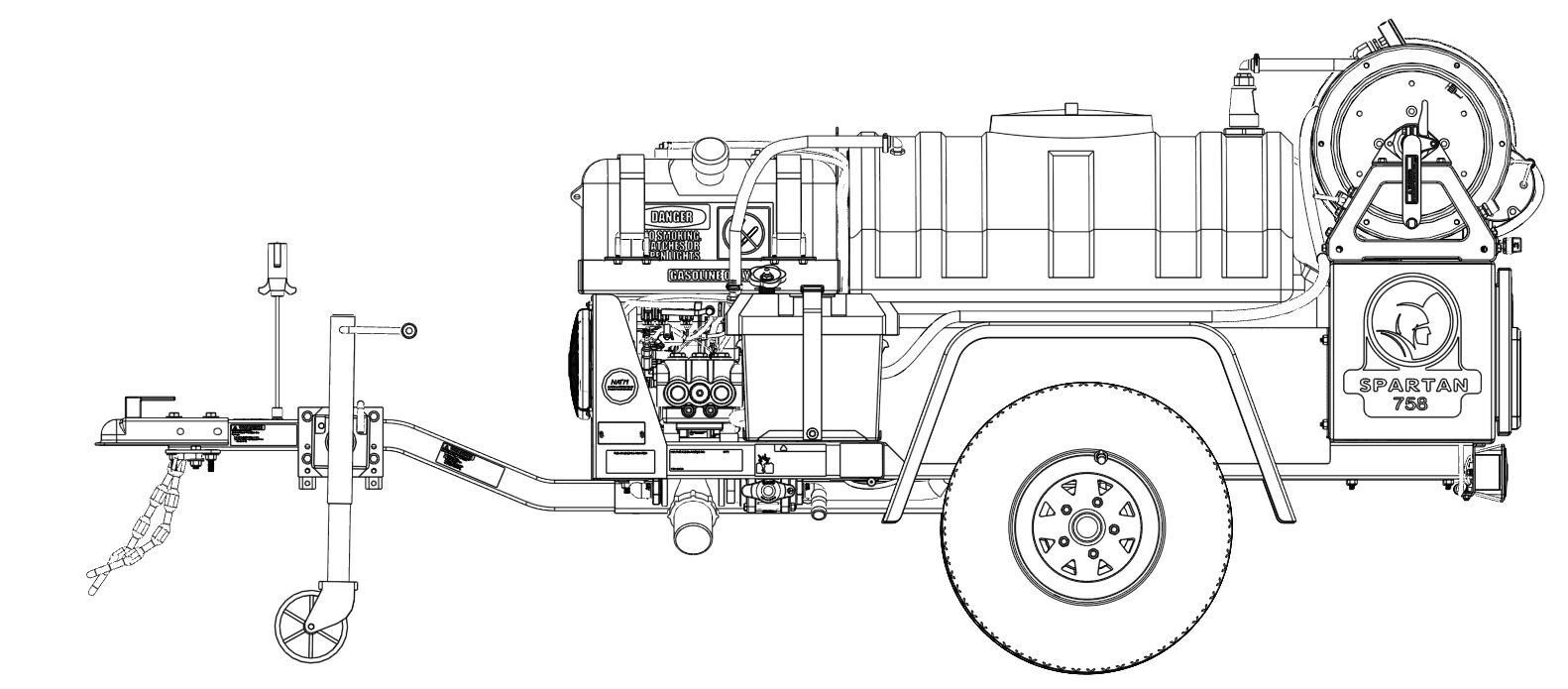 MODEL 758 TRAILER JETTER