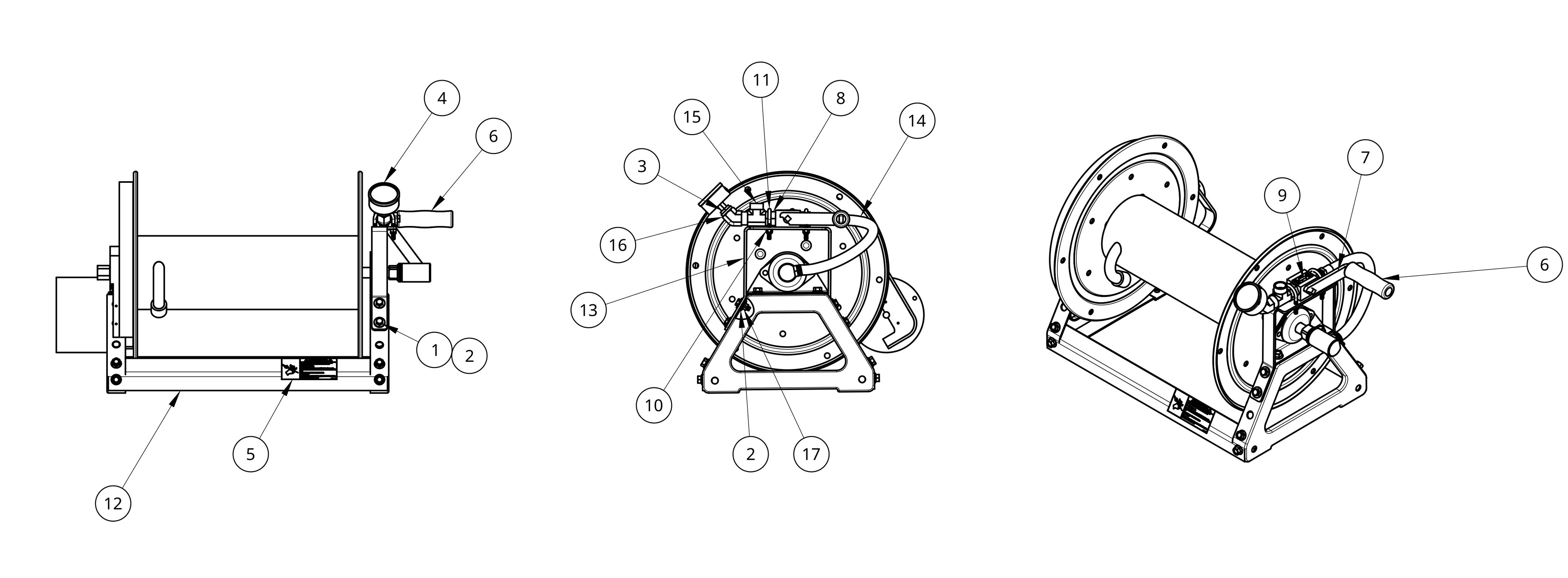 HP Reel Assembly - 75870000
