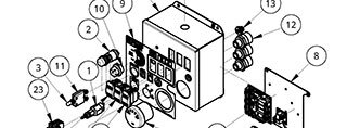 Soldier Control Box Assembly - 75829040
